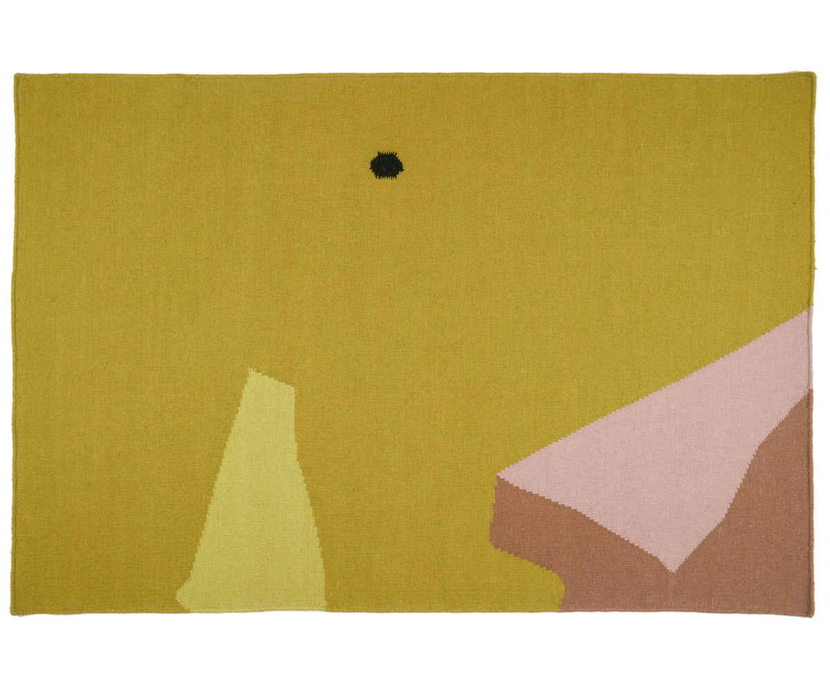 Cold Picnic | Nosey Flatweave Rug