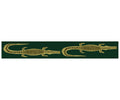CUSTOM Wool/Nylon Crocodile Runner - Emerald