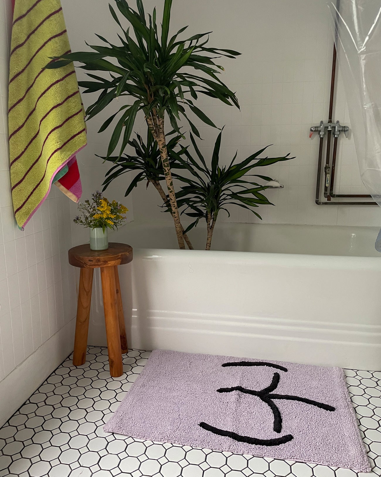 Tushy Bathmat - Lavender