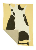 Cow Knit Blanket