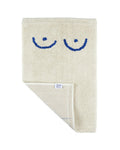 Torso Bathmat - Cream / Blue