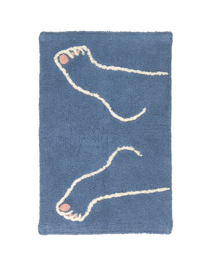 Footsie Bathmat - Blue