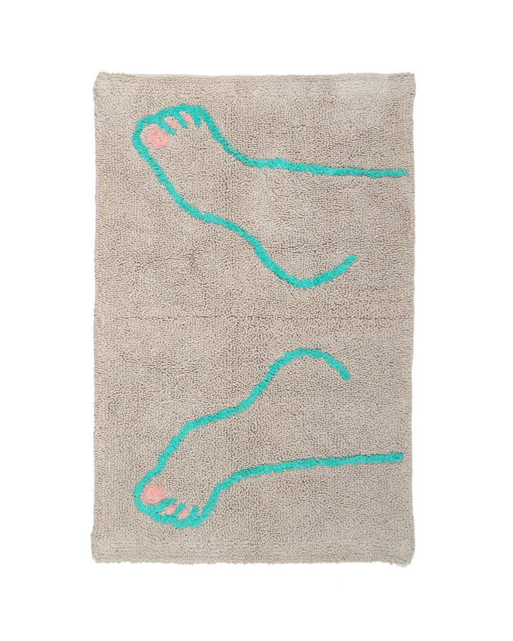 Footsie Bathmat - Grey