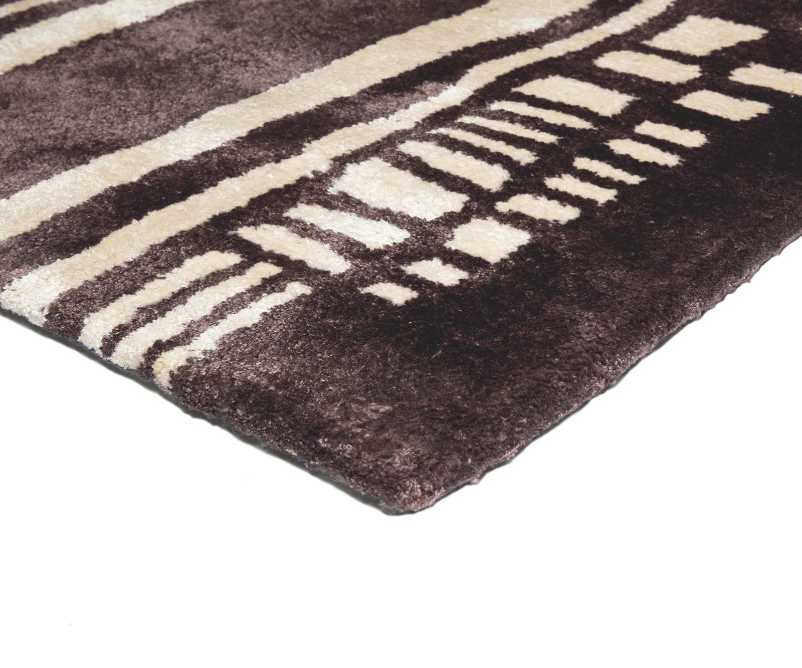 SAMPLE SALE - Battenberg / Chocolate + Vanilla  - 6'x9'
