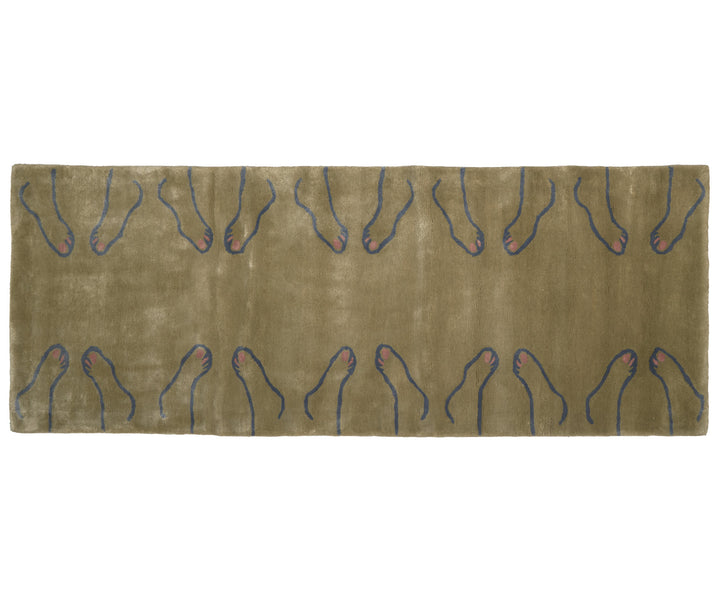 Cold Picnic | Footsie - Grey Organic Cotton Bathmat