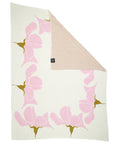 Cherry Blossom Knit Blanket