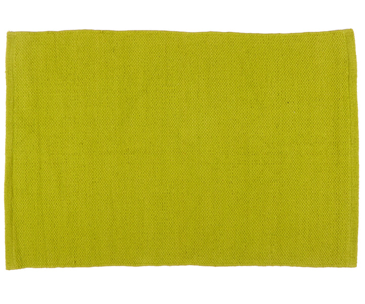 Olive Oil Cotton Rug