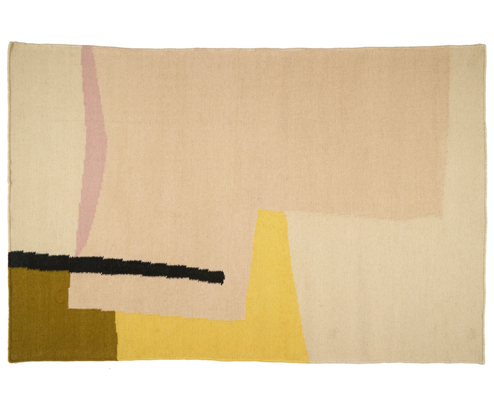 Cold Picnic | Smile Flatweave Rug
