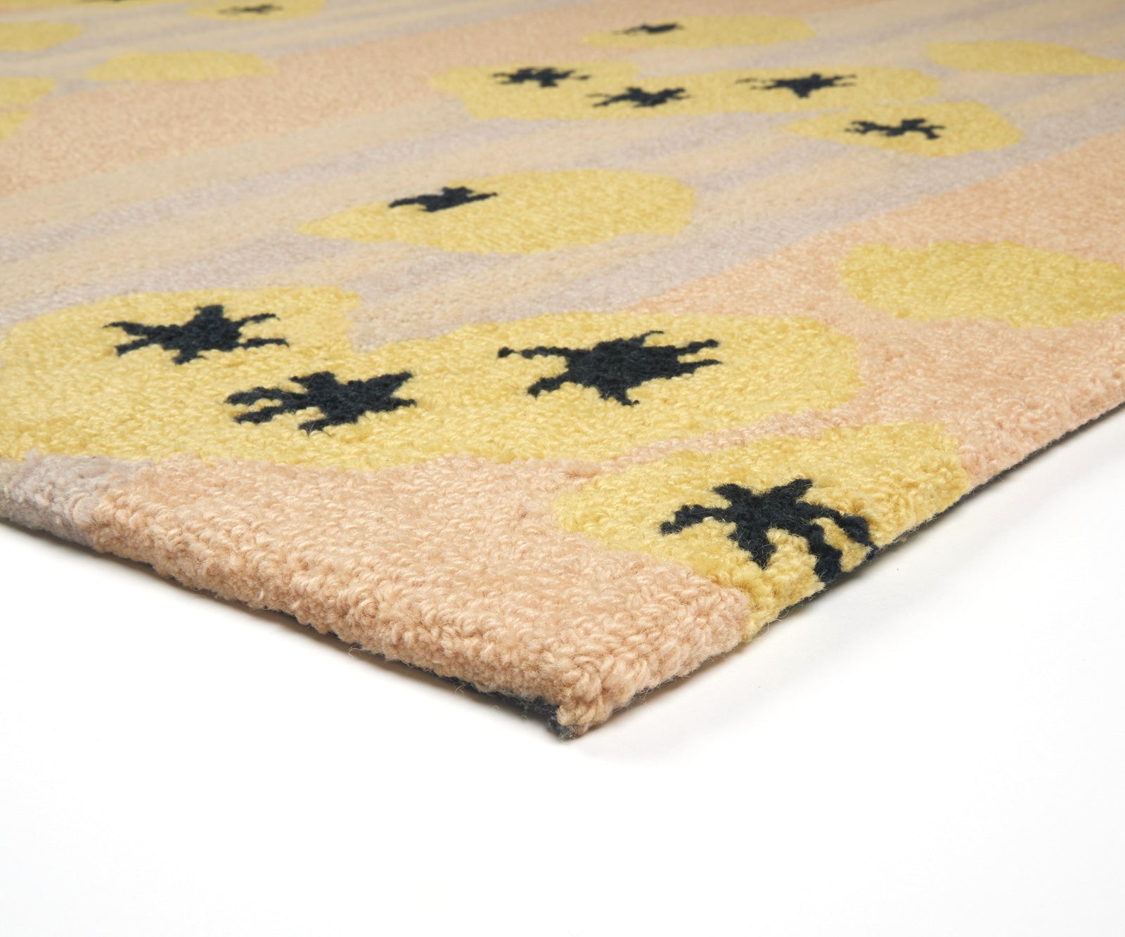 SAMPLE SALE - Eyelash Flower  - 6'x9'
