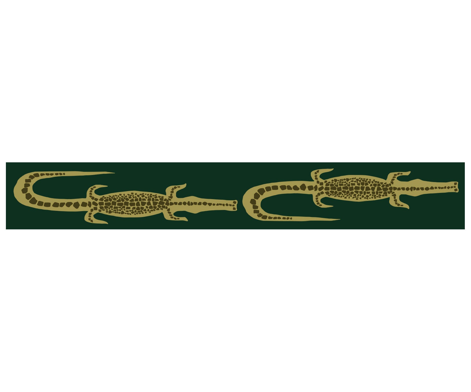 CUSTOM Wool/Nylon Crocodile Runner - Emerald