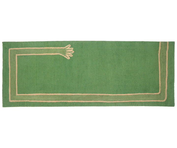 Embrace Runner, Green - Wool / Nylon