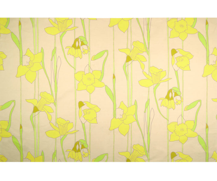 Disappearing Daffodil Drapery