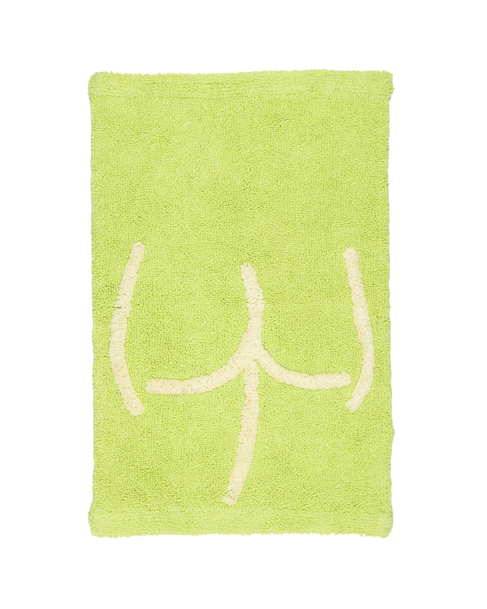Tushy Bathmat - Acid Lime