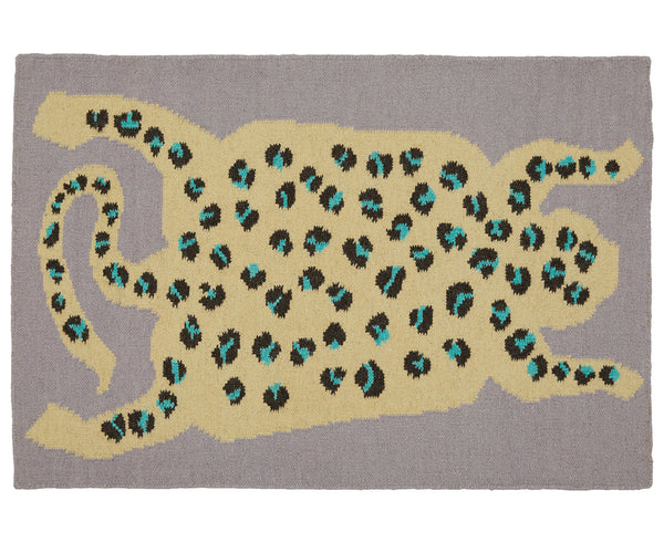 【専用】変更完了　レア COLD PICNICラグ 4’×6’ Costumed Custom Leopard - Purple – Cold Picnic